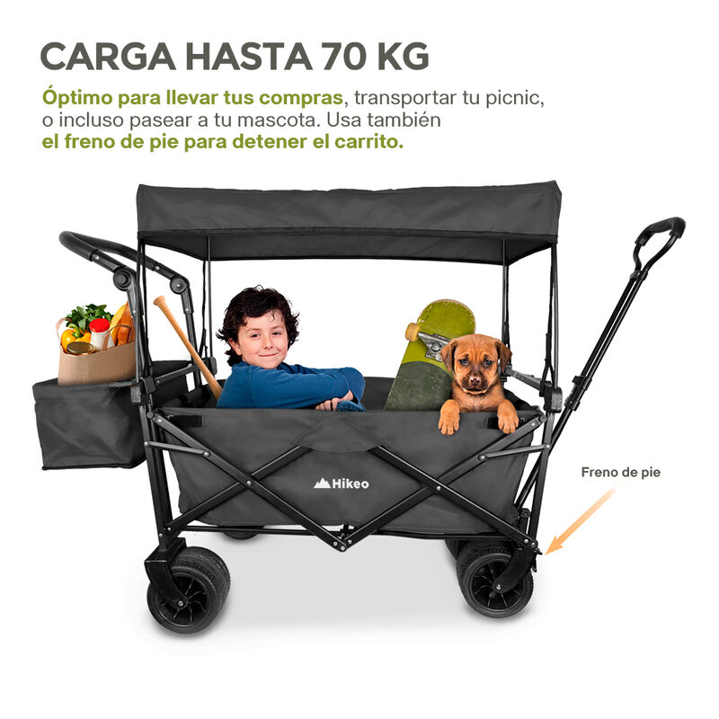 Carrito Plegable Portátil y Carriola Todo Terre... image number null