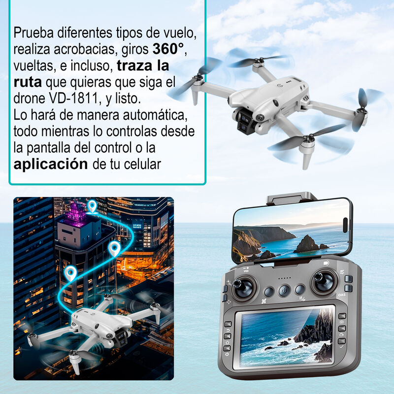 Drone Vak 1811 Reconocimiento óptico Gestos 2 C... image number null