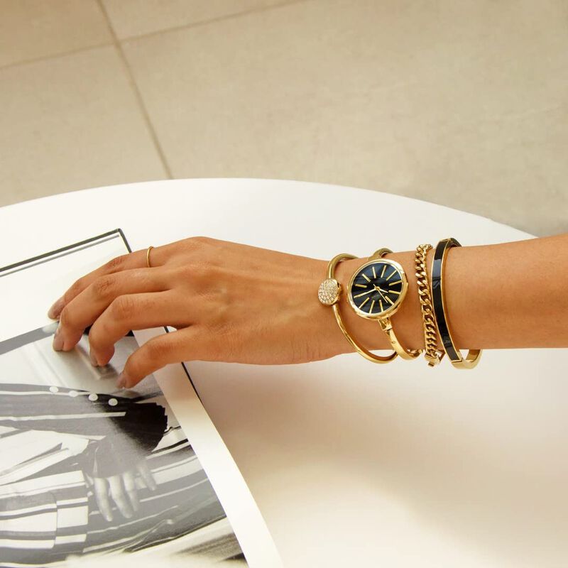 Set De Relojes Anne Klein Ak/1470 Para Mujer Co... image number null