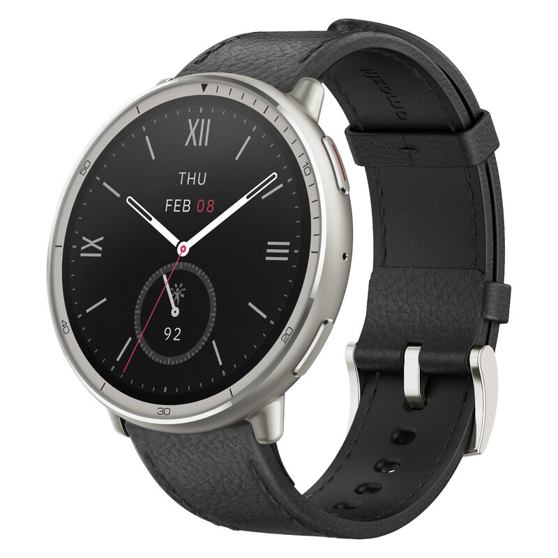 Amazfit Active 2 Premium Cuero Negro image number null