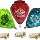 Pack De 3 Camisetas Giratorias De Pl&aacute;stico Duraderas Jumbo Cobra Para Ni&ntilde;os