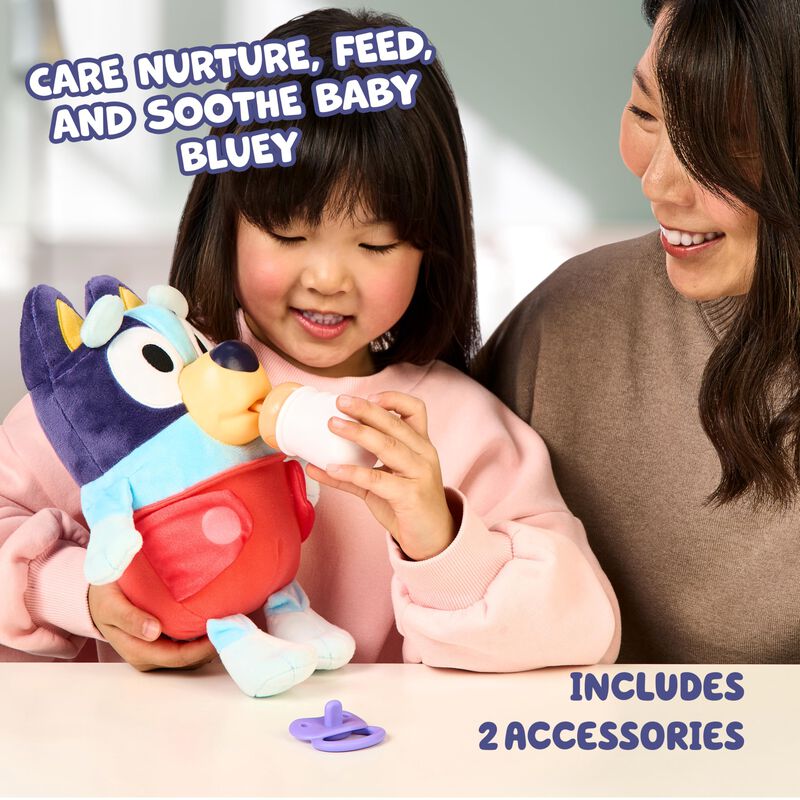 Peluche Bluey Care And Cuddle Soft Baby De 28 C... image number null