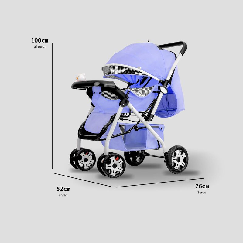 Carriola premium musical unyotons lila reversib... image number null