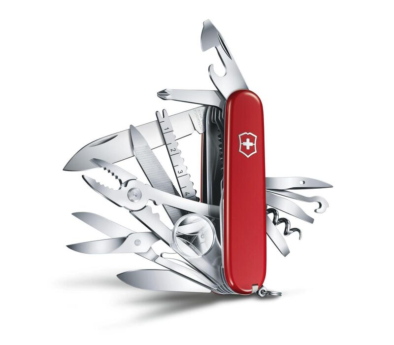 Navaja De Bolsillo Victorinox Swiss Champ Rojo ... image number null