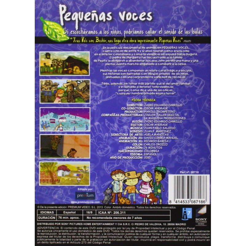Peque&ntilde;as Voces (dvd) image number null
