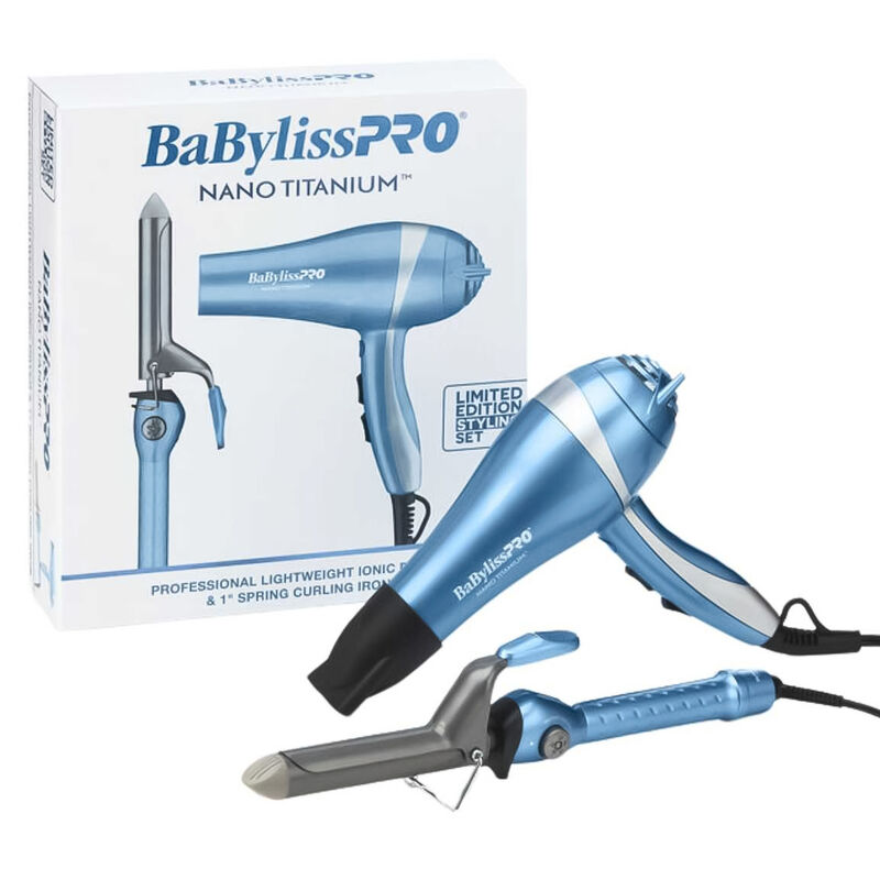 Kit Babylisspro Bntp68 Secadora Y Rizadora Nano... image number null