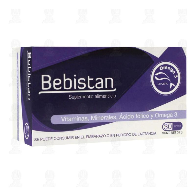 Bebistan Suplemento Alimenticio 30 Capsulas image number null