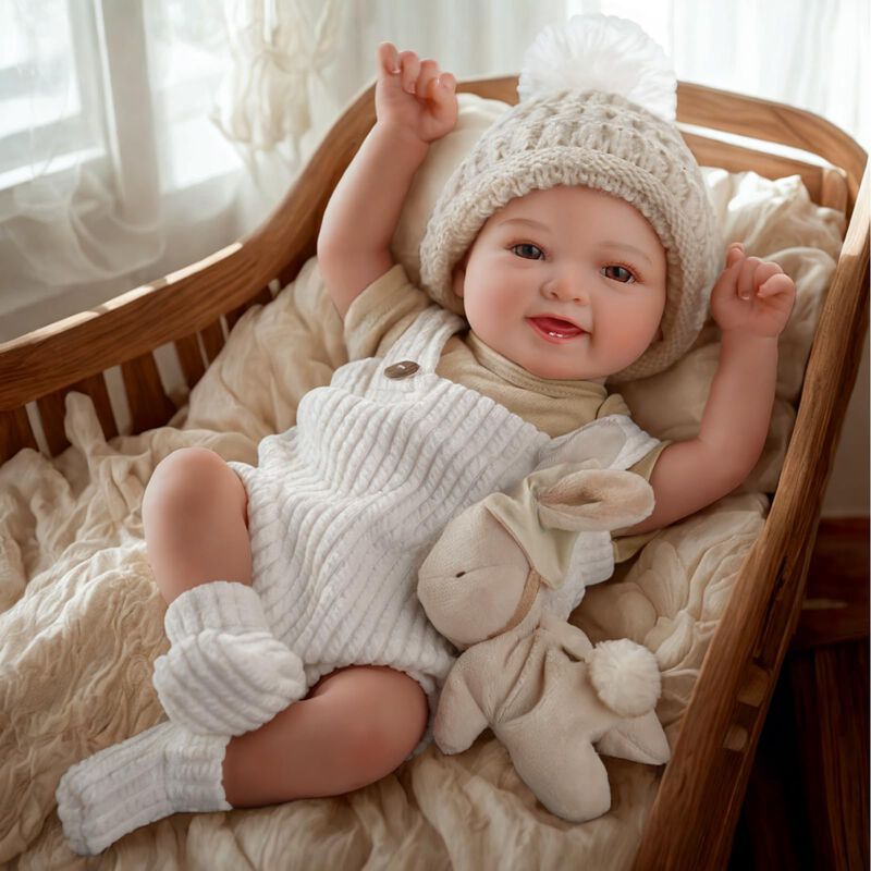 Mu&ntilde;eca Reborn Babeside, 17 Cm, Realista Y Suave... image number null