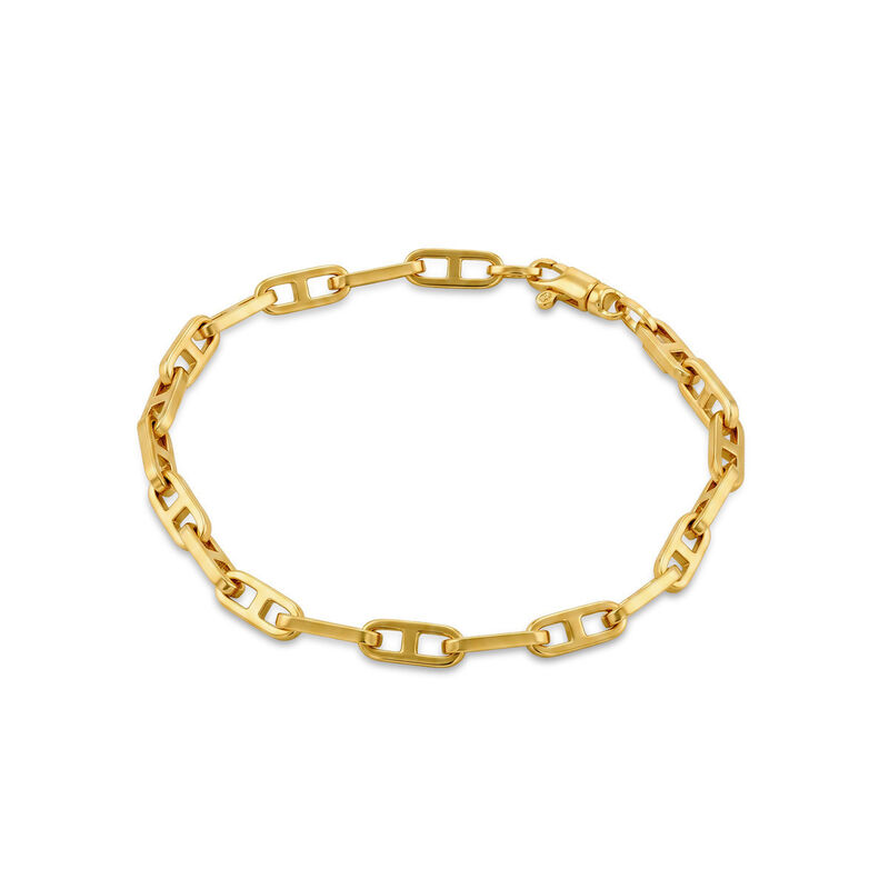 Pulsera De Oro Amarillo 10k (20cm Aprox) image number null