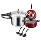 Bater&iacute;a De Cocina Vasconia Ekco Clasicexpres 935914 Antiadherente 7 Piezas Ort