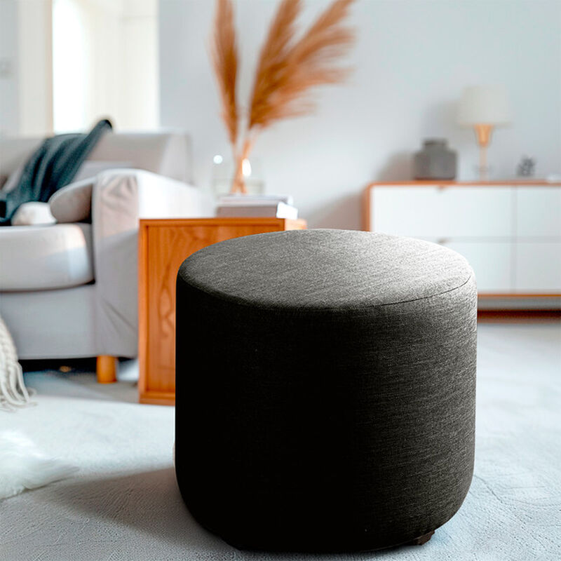 Banco Taburete Decorativo Bora Gris Oxford image number null