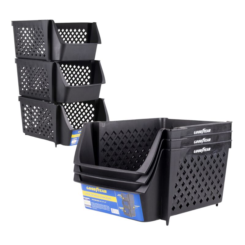 Contenedores Goodyear Gy-sb3-md-d Apilables 3 P... image number null