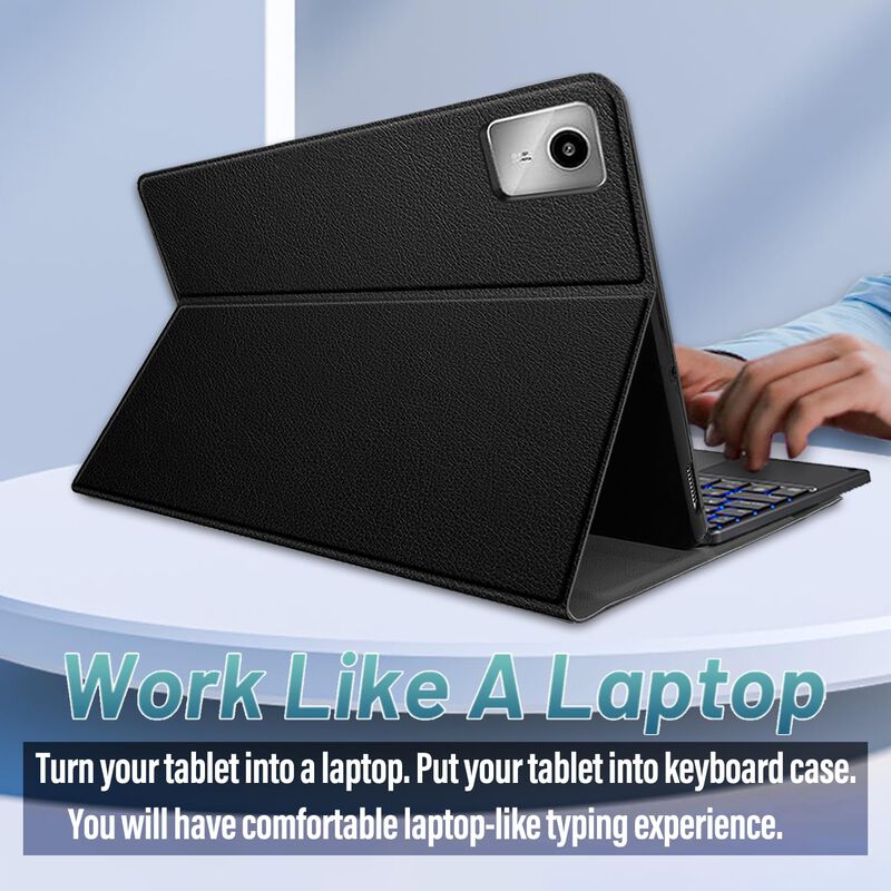 Funda Con Teclado T&aacute;ctil Ldsoyia Para Lenovo Ta... image number null