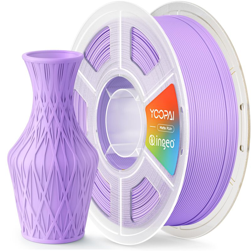 Filamento Yoopai Pla+ 1,75 mm Lila P&uacute;rpura 1 kg image number null