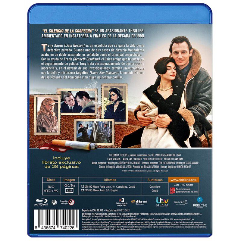 El Silencio De La Sospecha [blu-ray.] (1991) Un... image number null