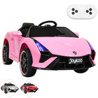 Montable Electrico para Ni&ntilde;os Carro Deportivo Bluetooth Luz Led Control Remoto 12v - Rosa