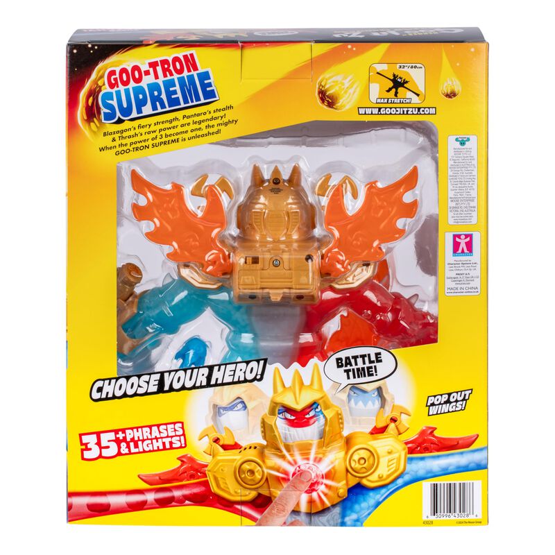 Figura De Acci&oacute;n Heroes Of Goo Jit Zu Goo-tron ... image number null