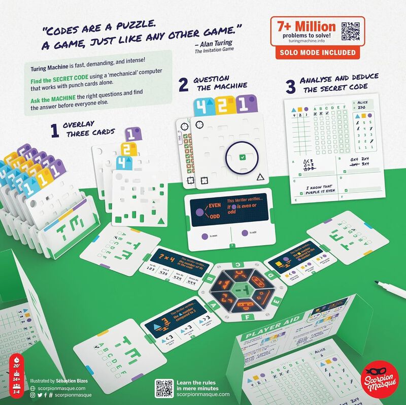 Juego De Estrategia Scorpion Masque Turing Mach... image number null