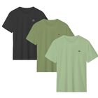 Set de 3 playeras Bark and Hide Playera Para Hombre Cuello Redondo Manga Corta Modelo Bark