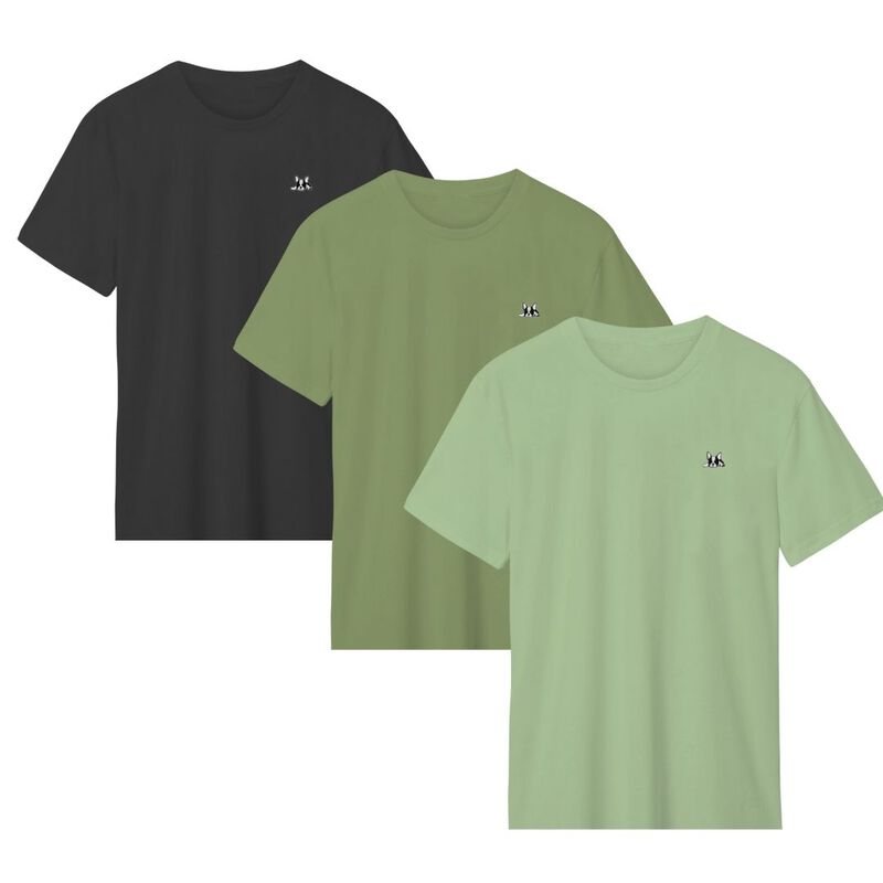 Set de 3 playeras Bark and Hide Playera Para Ho... image number null