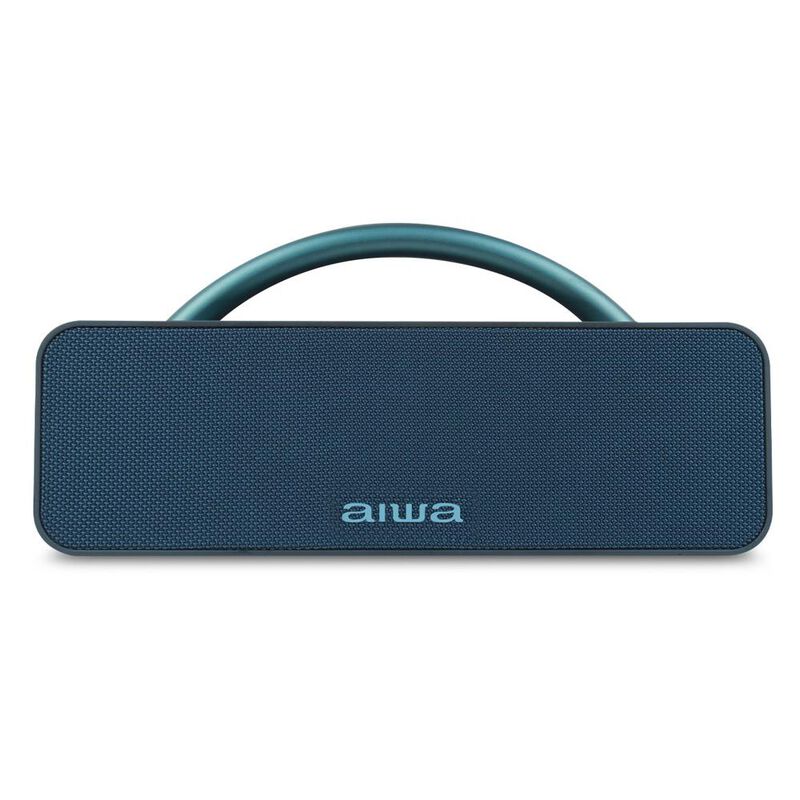Bocina Aiwa Aws80btu Azul Bluetooh Resiste Agua... image number null