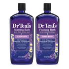 Ba&ntilde;o Espumoso Dr. Teal's Sleep Con Sal De Epsom, 1 Litro Y Melatonina