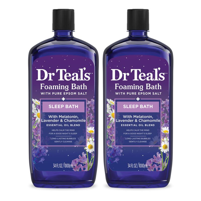 Ba&ntilde;o Espumoso Dr. Teal's Sleep Con Sal De Epsom... image number null