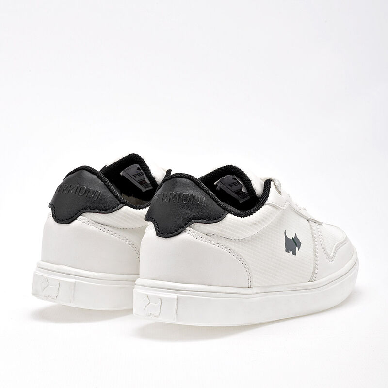 Ferrioni Tenis urbano para ni&ntilde;o blanco negro image number null