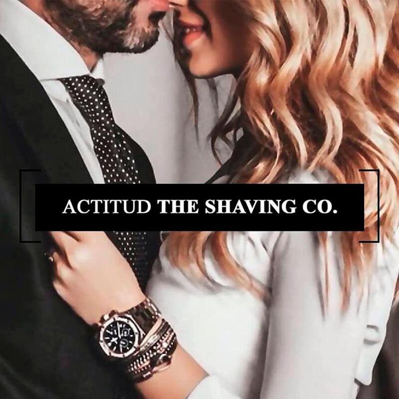 Kit Afeitado The Shaving Co Broch Acero Vasija ... image number null