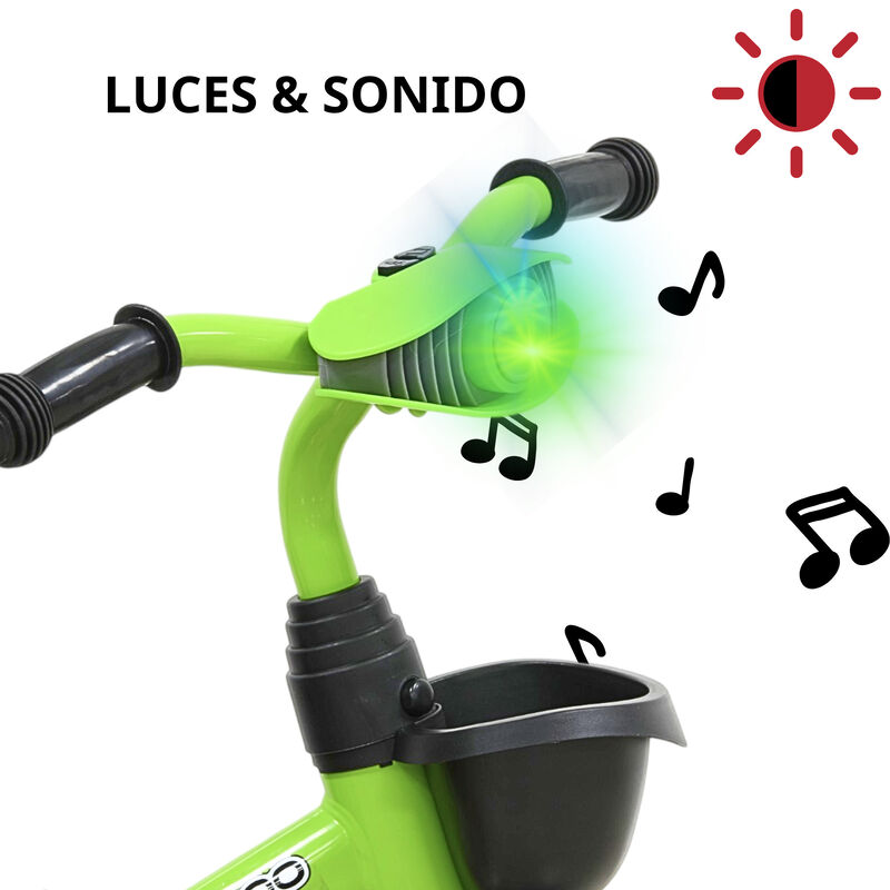 Triciclo Para Ni&ntilde;os Con Luz Y Sonido Ruedas Eva... image number null