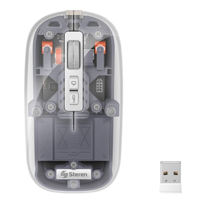 Mouse Bluetooth/ RF, multiequipo con bater&iacute;&shy;a r... image number null