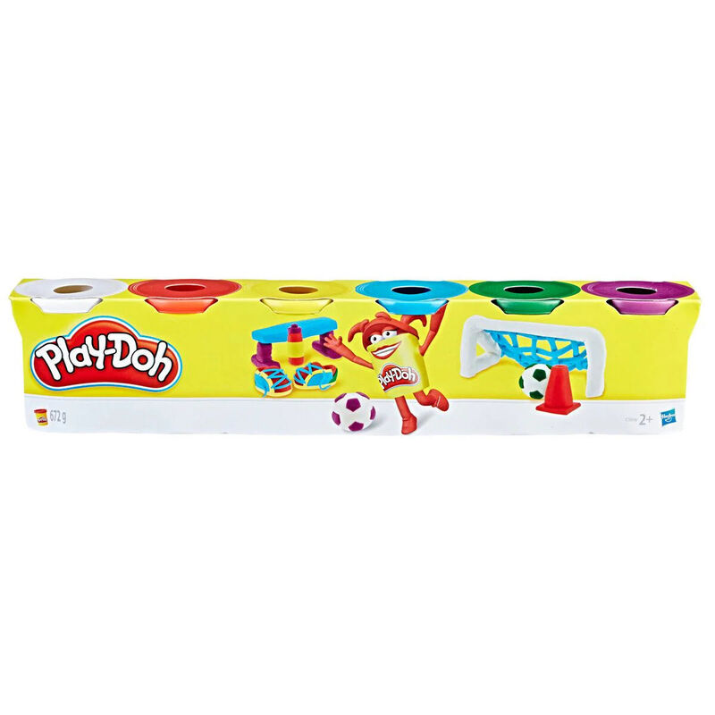 Play-Doh Paquete de 6 Latas  Masas Moldeables image number null