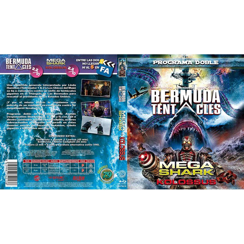BERMUDA TENTACLES + MEGASHARK VS COLOSSUS BD image number null