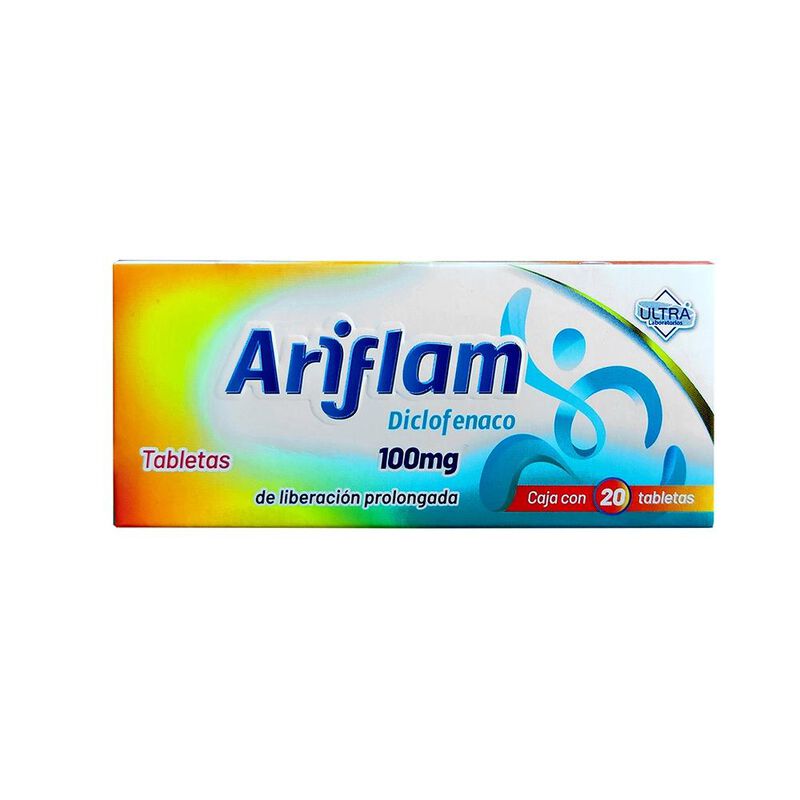 Ariflam 100 Mg 20 Grageas image number null