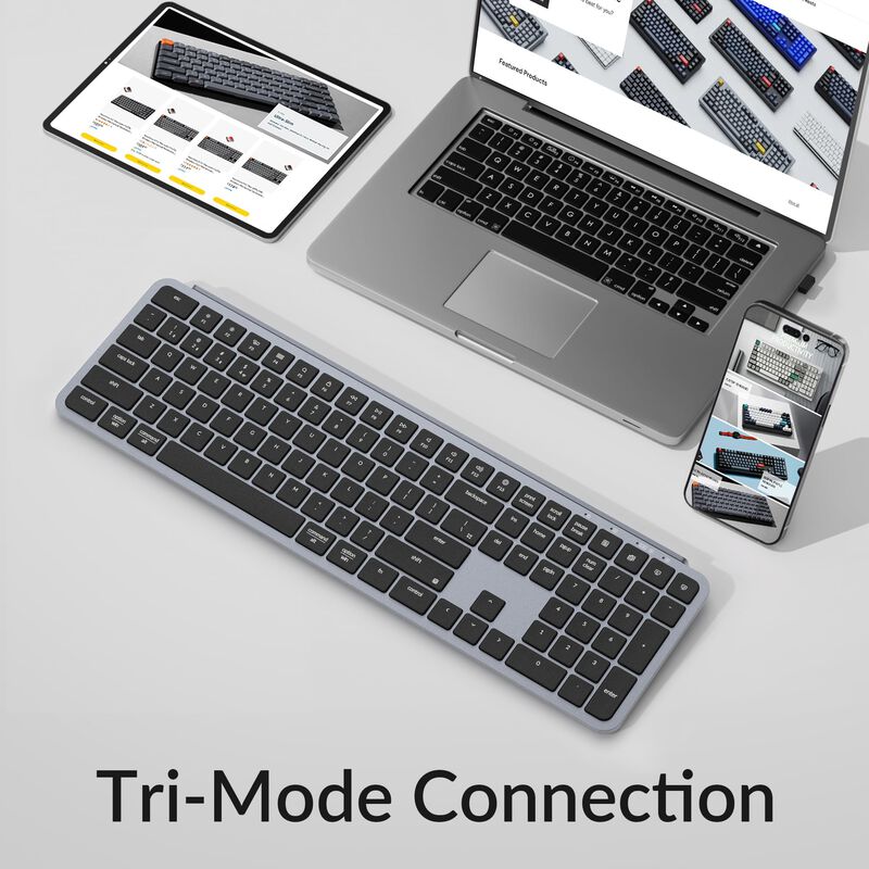 Teclado Inal&aacute;mbrico Keychron B6 Pro De Tama&ntilde;o C... image number null