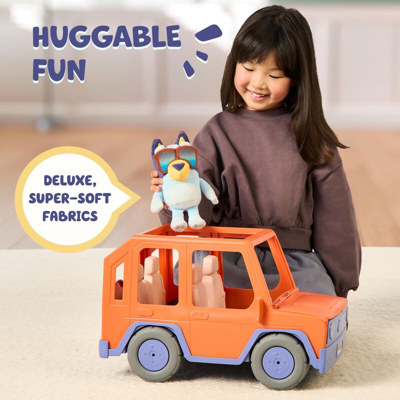Coche De Juguete Bluey Big Heeler 4wd Big Car I... image number null