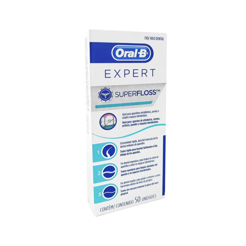 Hilo Dental Oral-b Expert Super Floss 50pz image number null
