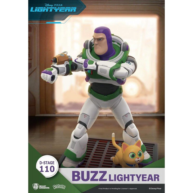 Figura Diorama Buzz Lightyear Disney Pixar 15 c... image number null