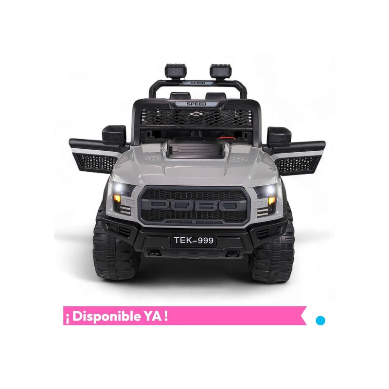 Montable El&eacute;ctrico Tipo Jeep 12v Doble Motor Co... image number null