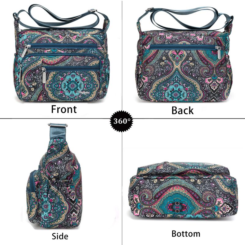 Bolso Bandolera Wytidian Mediano Con Estampado ... image number null