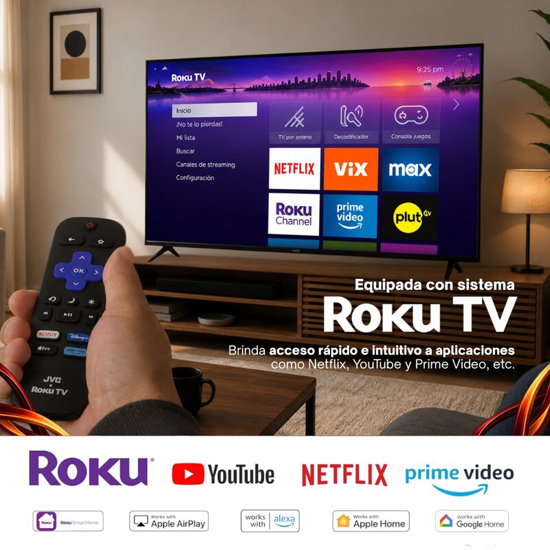 Jvc Pantalla Smart Tv 65 Pulgadas  4k Uhd Led F... image number null
