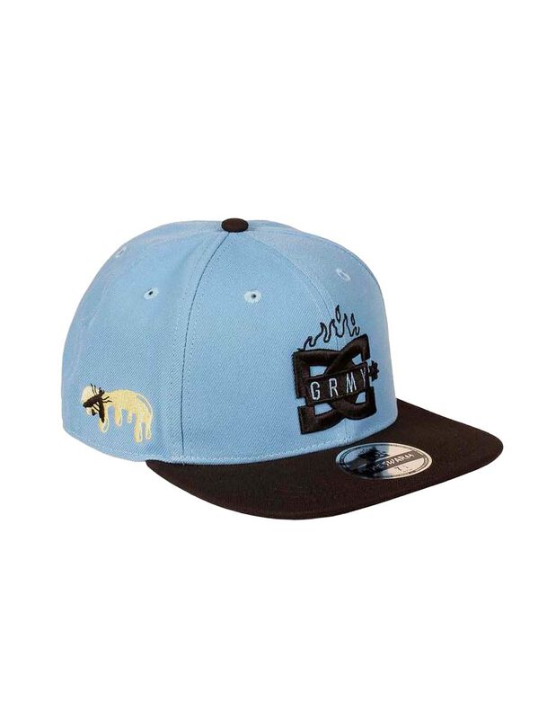 Gorra Caballero DC Shoes X Grimey Swarm Azul GR... image number null