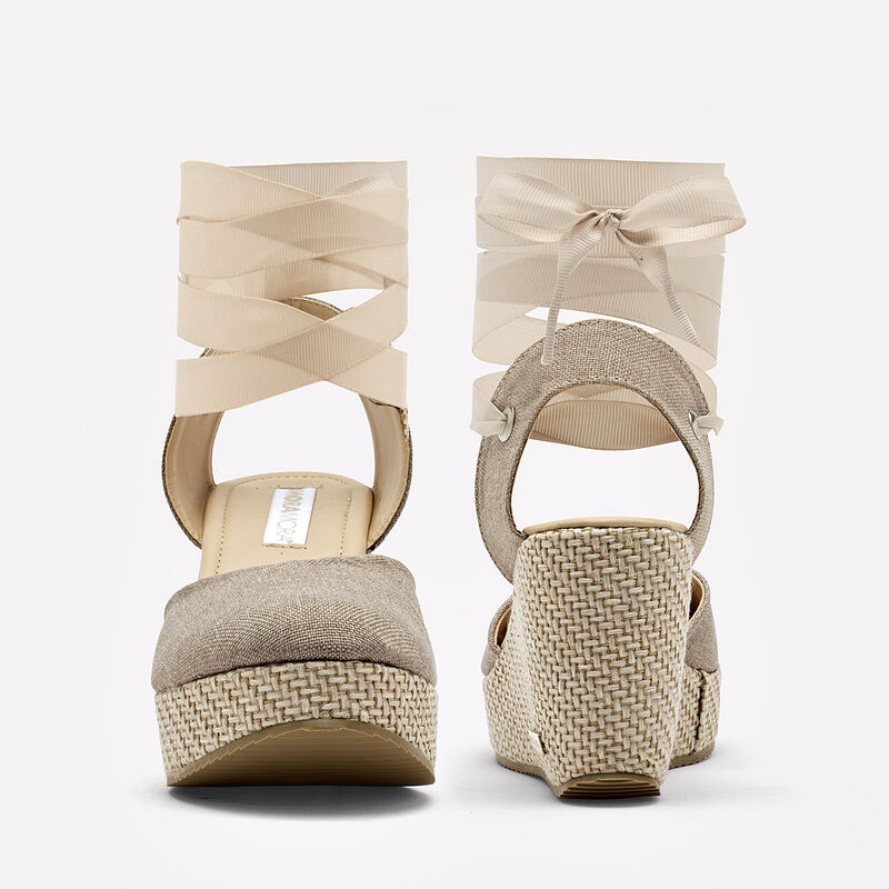 Moramora Zapatos para mujer beige image number null