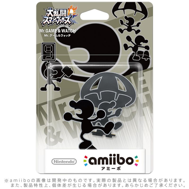 Amiibo Nintendo Mr. Game & Watch Super Smash Br... image number null