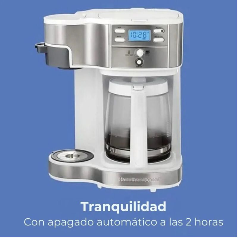 Cafetera Programable Hamilton Beach Dos Formas ... image number null