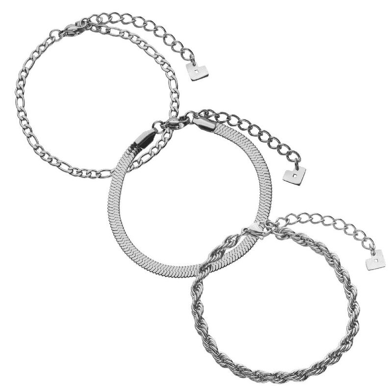 Set De Pulseras Soma Luckyly 3 Pulseras Mujer B... image number null