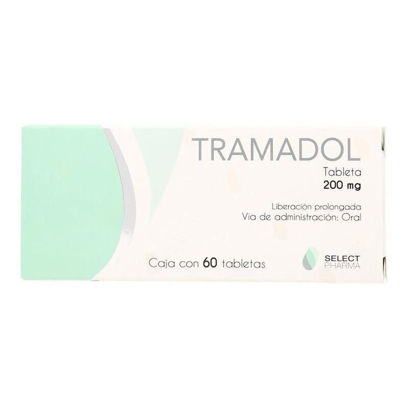 Tramadol 200mg caja 60 tabletas image number null