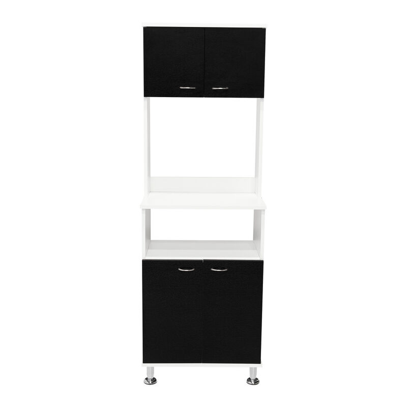 Alacena Catina Blanco y Wengue Virtual Muebles image number null