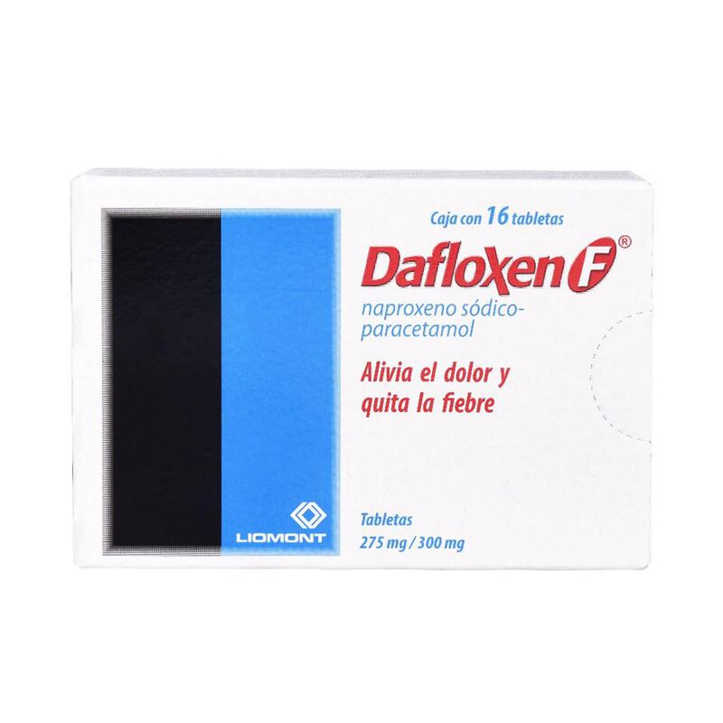 Dafloxen F Analg&eacute;sicos, 16 Tabletas image number null