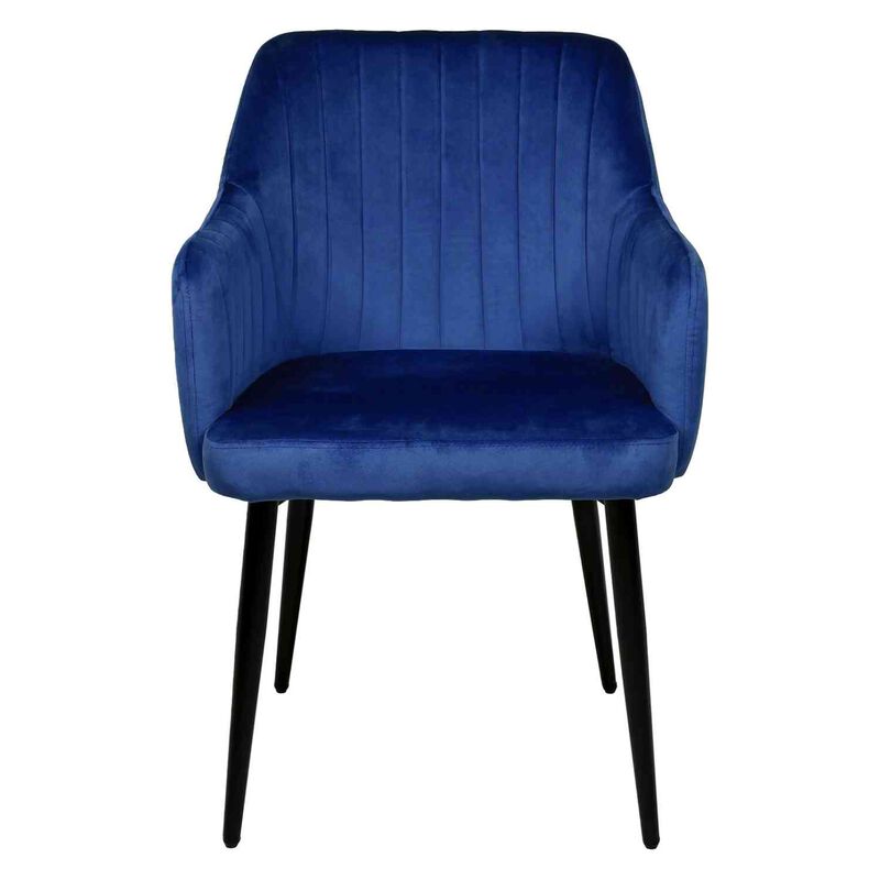 Set 2 Sillas Comedor Sillones Terciopelo Acolch... image number null